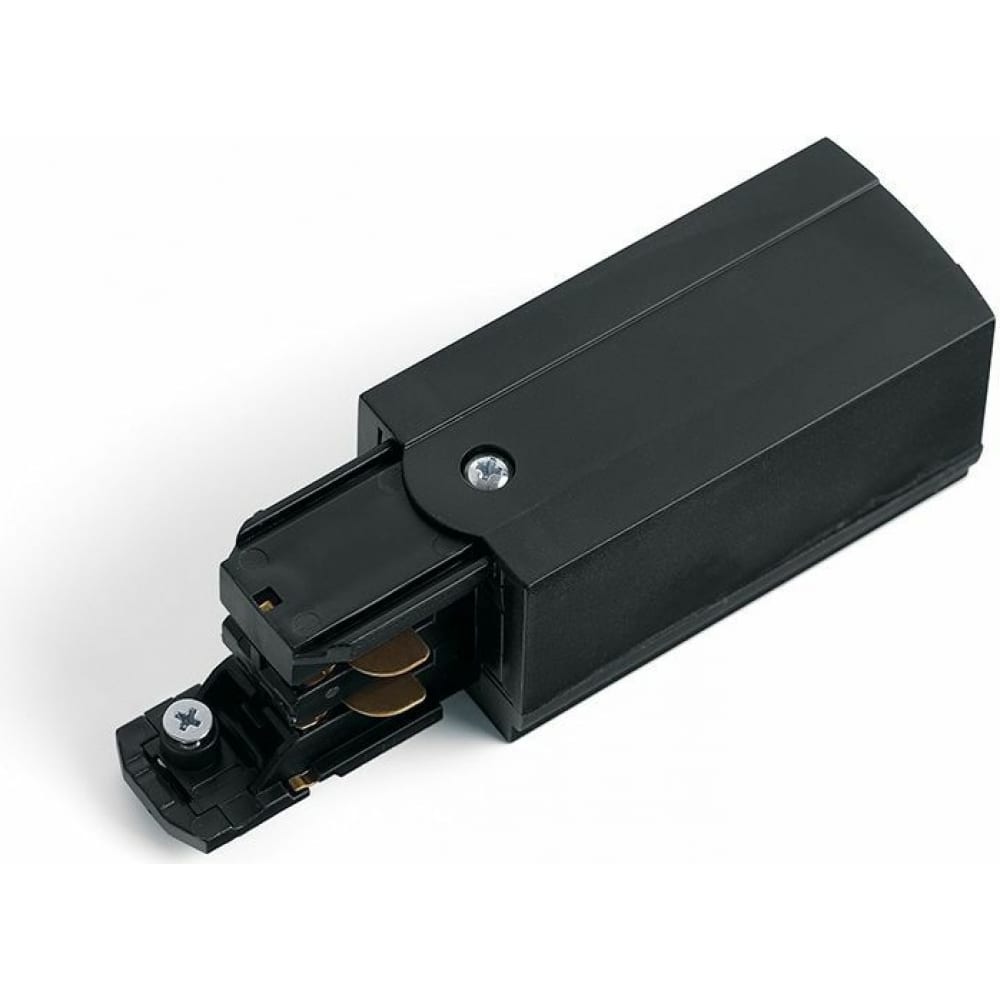 Коннектор для трехфазного шинопровода ЭРА, цвет черный Б0049740 STR-30-B-CN-PL - фото 1