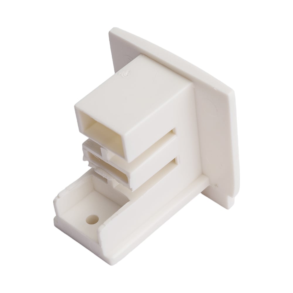 Коннектор для трехфазного шинопровода ЭРА, цвет белый Б0049714 STR-30-W-CN-C - фото 1
