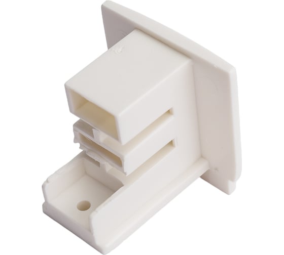 Изображение товара Коннектор для трехфазного шинопровода ЭРА STR-30-W-CN-C типа C, заглушка, белый Б0049714