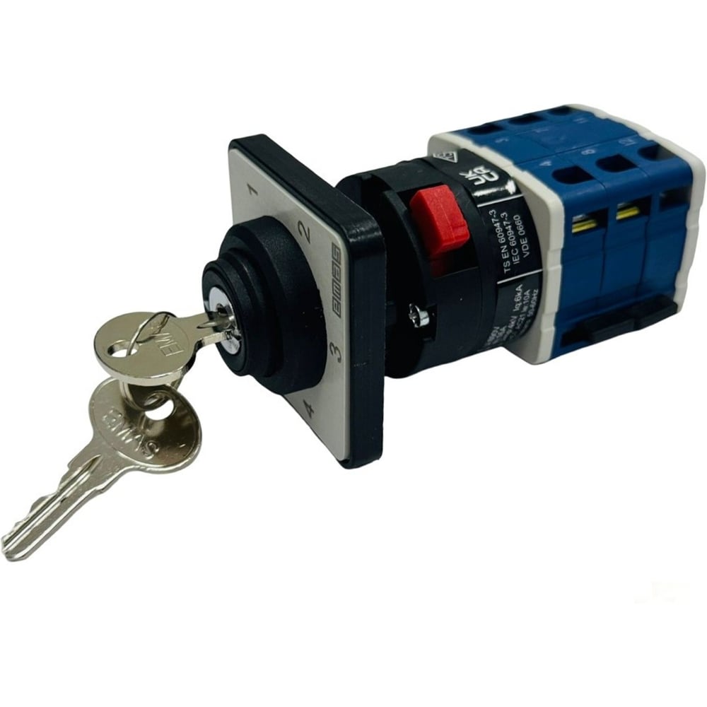 Изображение товара Переключатель многоступенчатый 10А IP54 PSA010KS135SAQ для промышленного использования