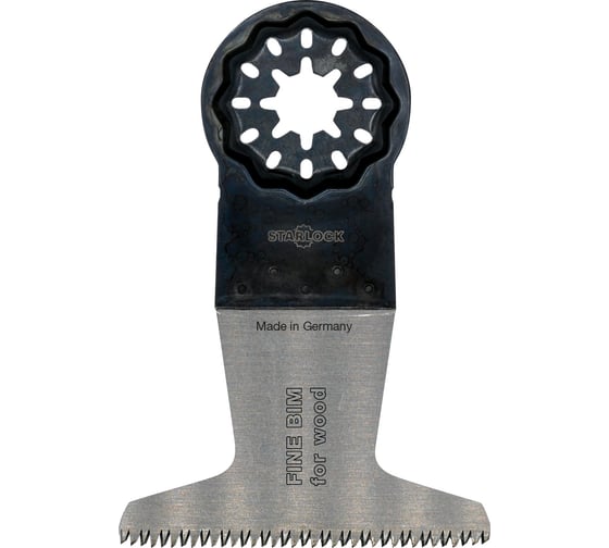 Изображение товара Полотно для мультитула (реноватора) MPS по дереву, пластику (AII 65 BSPB, 63502229210), 1 шт 3931-1