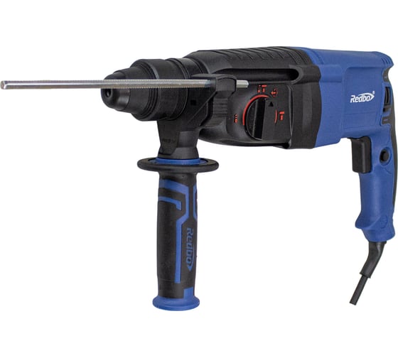 Изображение товара Перфоратор электрический Redbo RHD-26/1150 (1150Вт, 26мм, три режима, 2,6Дж, 0-1100об/мин, кейс) 39837