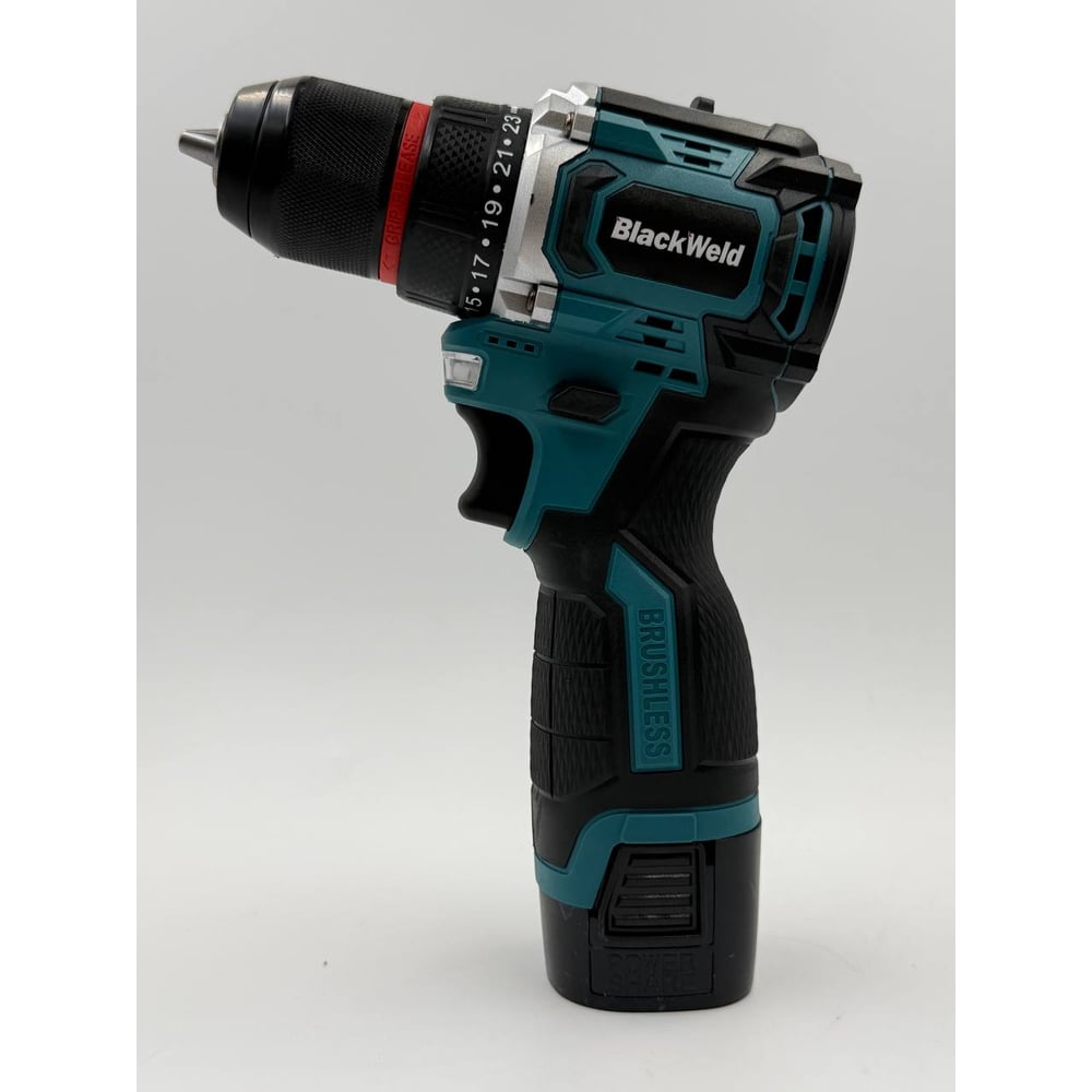 Изображение товара Бесщеточная аккумуляторная дрель-шуруповерт BlackWeld JZ10-2B 18V 2.0Ah