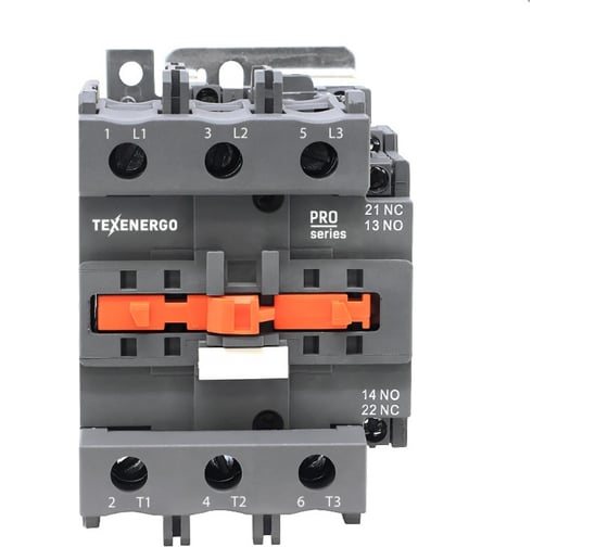 Изображение товара Контактор Texenergo КМИ-48012 80А 110В 1з+1р УХЛ4 Класс Б KMI408011012