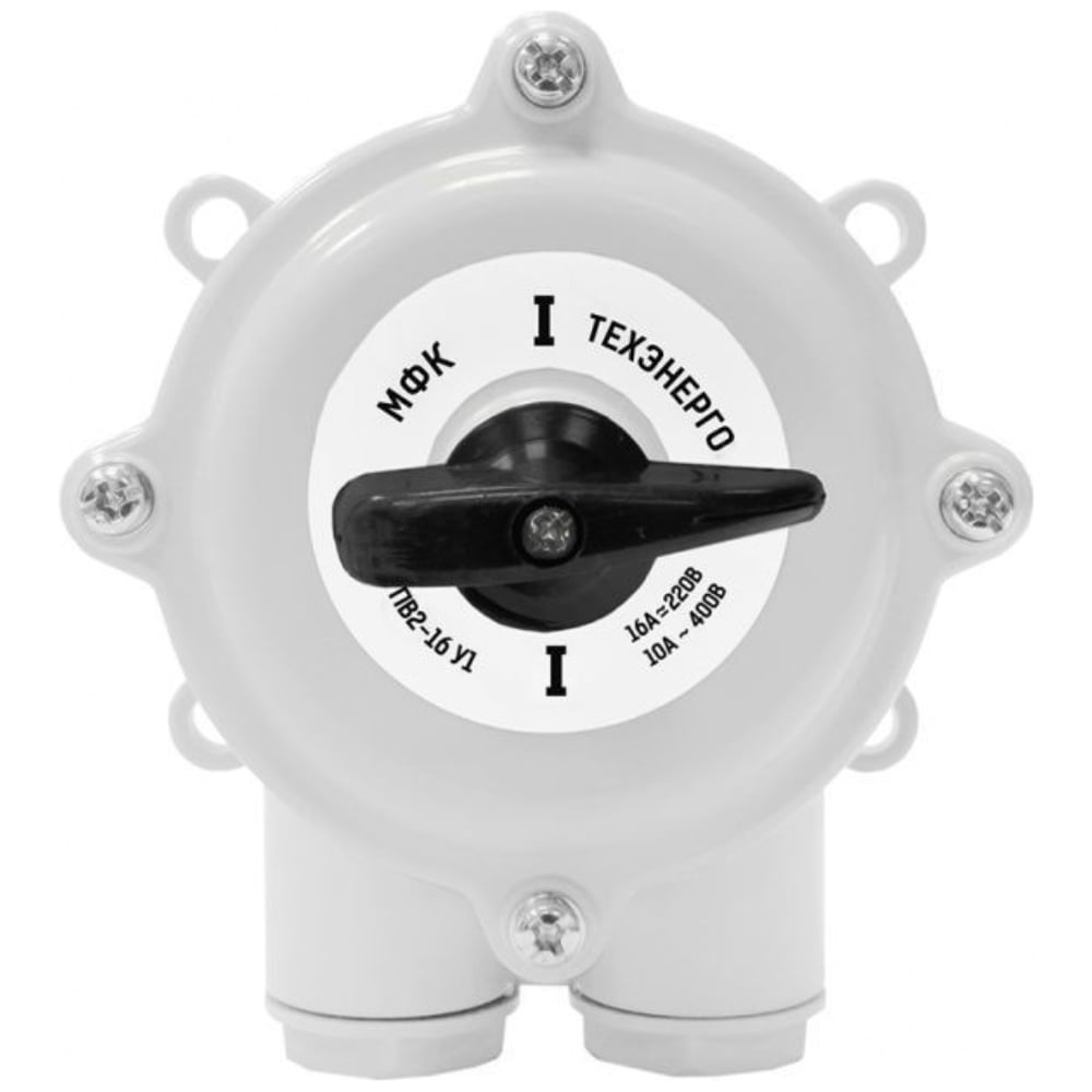Изображение товара Пакетный выключатель Texenergo ПВ 2-16 У1 IP56 для электросетей