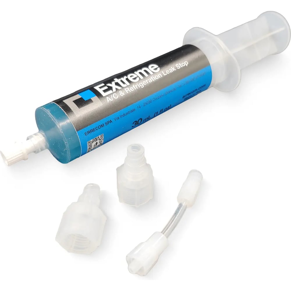 Изображение товара Герметик для устранения протечек фреона ERRECOM 30 мл с адаптерами 1/4 и 5/16