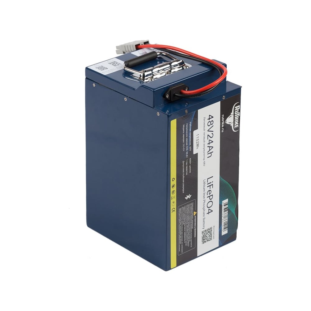 Изображение товара Литиевый тяговый аккумулятор Rutrike LiFePO4 48V 24Ah для погрузчиков и штабелеров