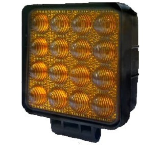Изображение товара Рабочий свет ZOOML 12-60V 48W 3000-3500К Golden Yellow  (3030SMD/16, рассеянный, 110x110x51) WL-334050L-GY-HD