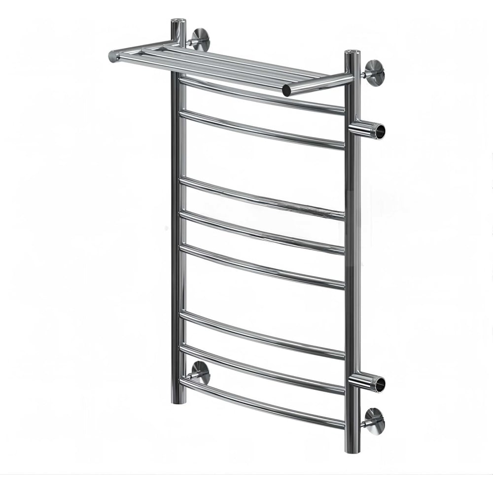 Изображение товара Полотенцесушитель ООО ПКФ Сварком 800х400 1'' ЛД(г2) ВП (с полочкой) б/п лев. (уп/1шт) СанТех s065539