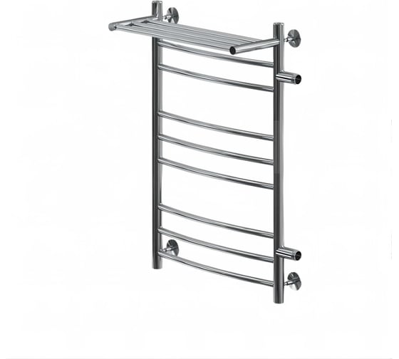 Изображение товара Полотенцесушитель ООО ПКФ Сварком 800х400 1'' ЛД (г2) ВП (с полочкой) б/п прав. (уп/1шт) СанТех s065540