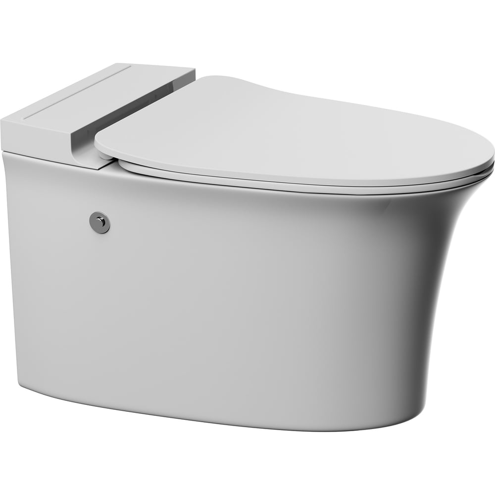 Изображение товара Подвесной унитаз ABBER Bequem белый с импульсным смывом AC1124P