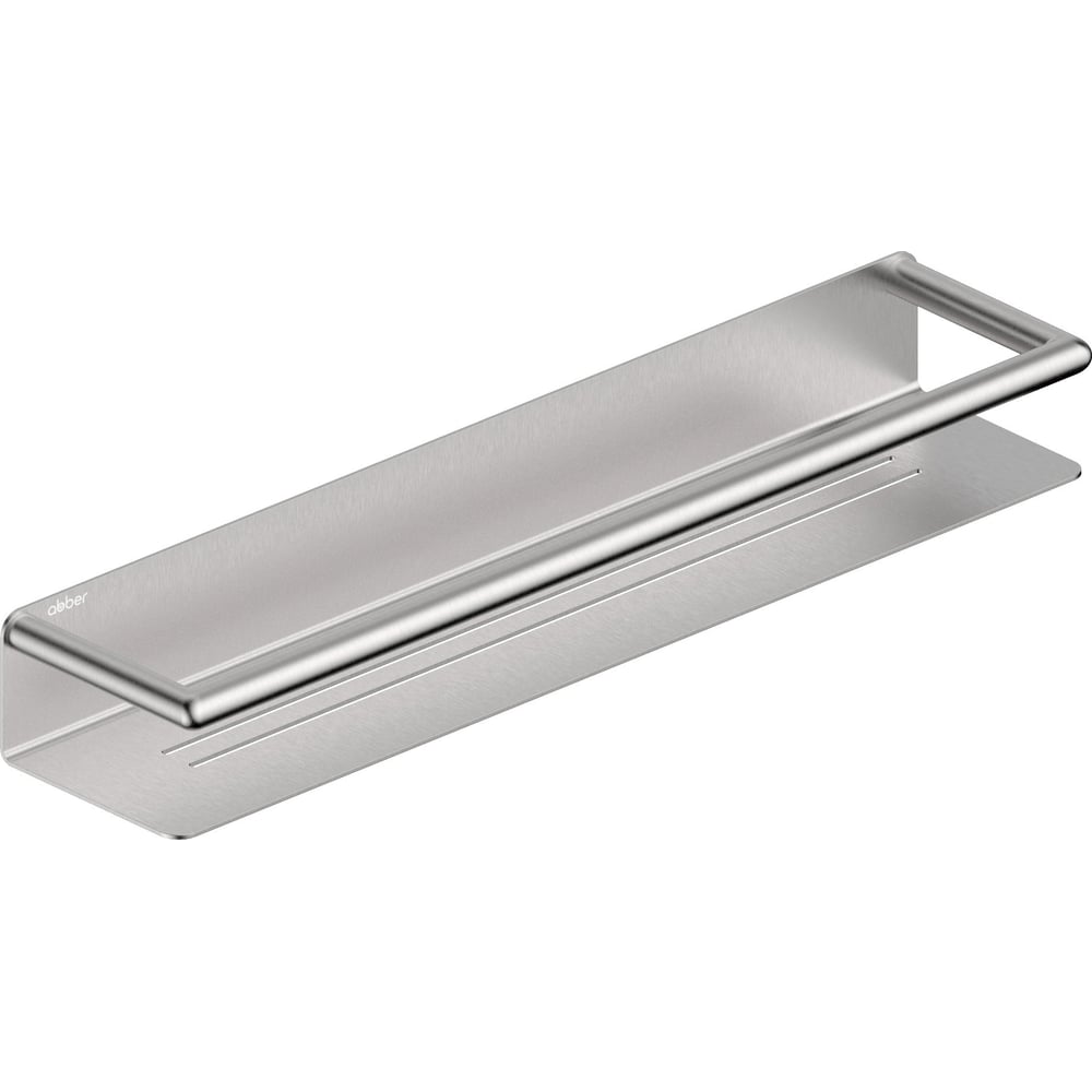 Изображение товара Большая стальная настенная полка ABBER Osten 316 брашированная