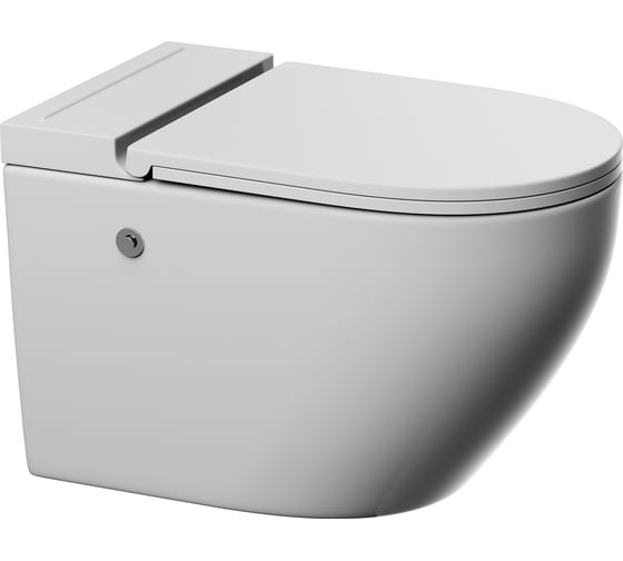 Изображение товара Унитаз ABBER Bequem подвесной белый с импульсным смывом AC1126P