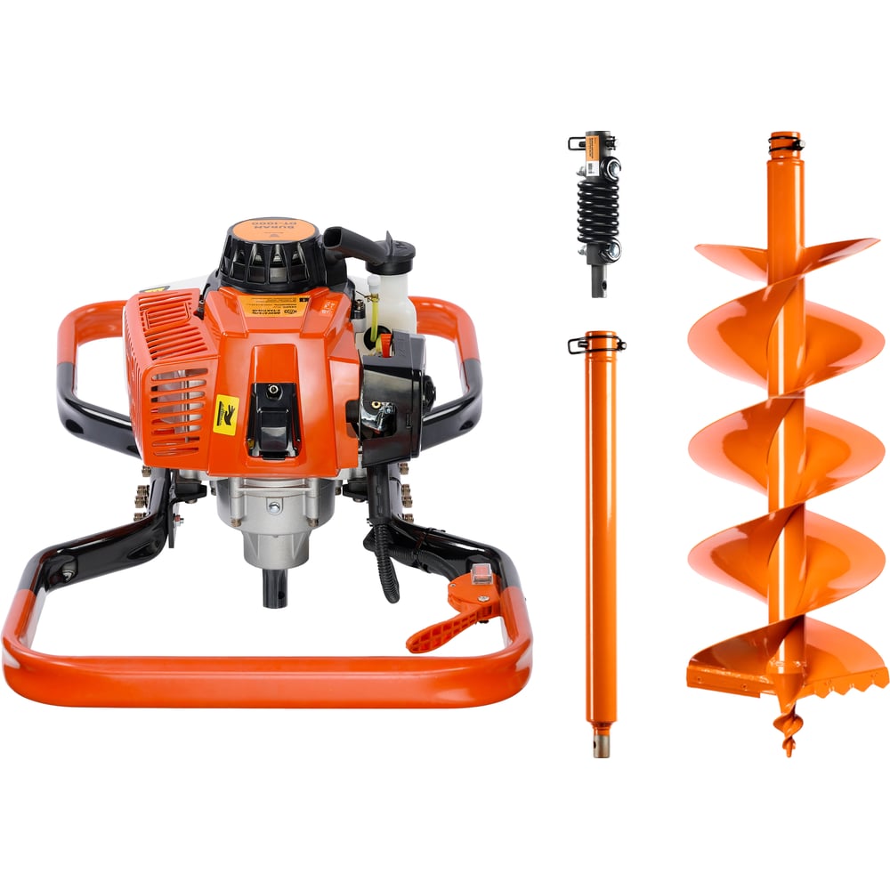 Изображение товара Профессиональный комплект бурения BURAN DT-1000 мощность 3,39 л.с. глубина 1,5 м