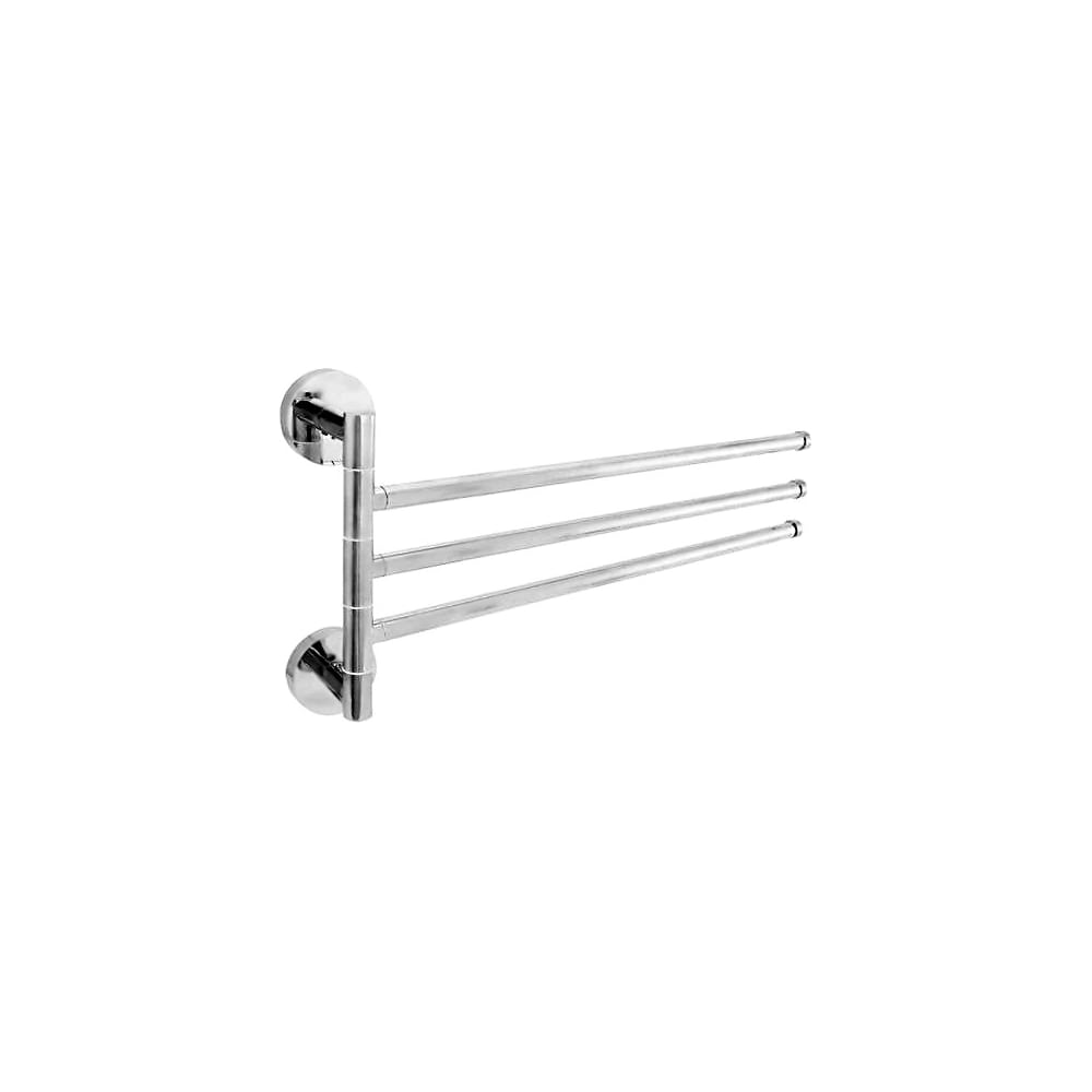 Изображение товара Полотенцедержатель FRAP F113 с 3 перекладинами, хром, монтаж настенный
