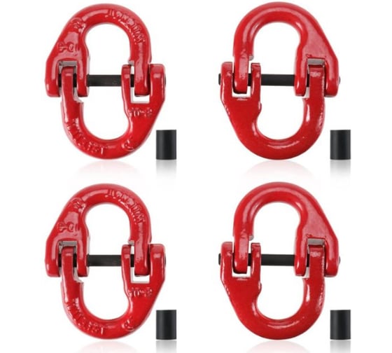 Изображение товара Комплект звеньев соединительных КанТраст 8 т цепь 16 мм (4шт),артикул 4ZS800