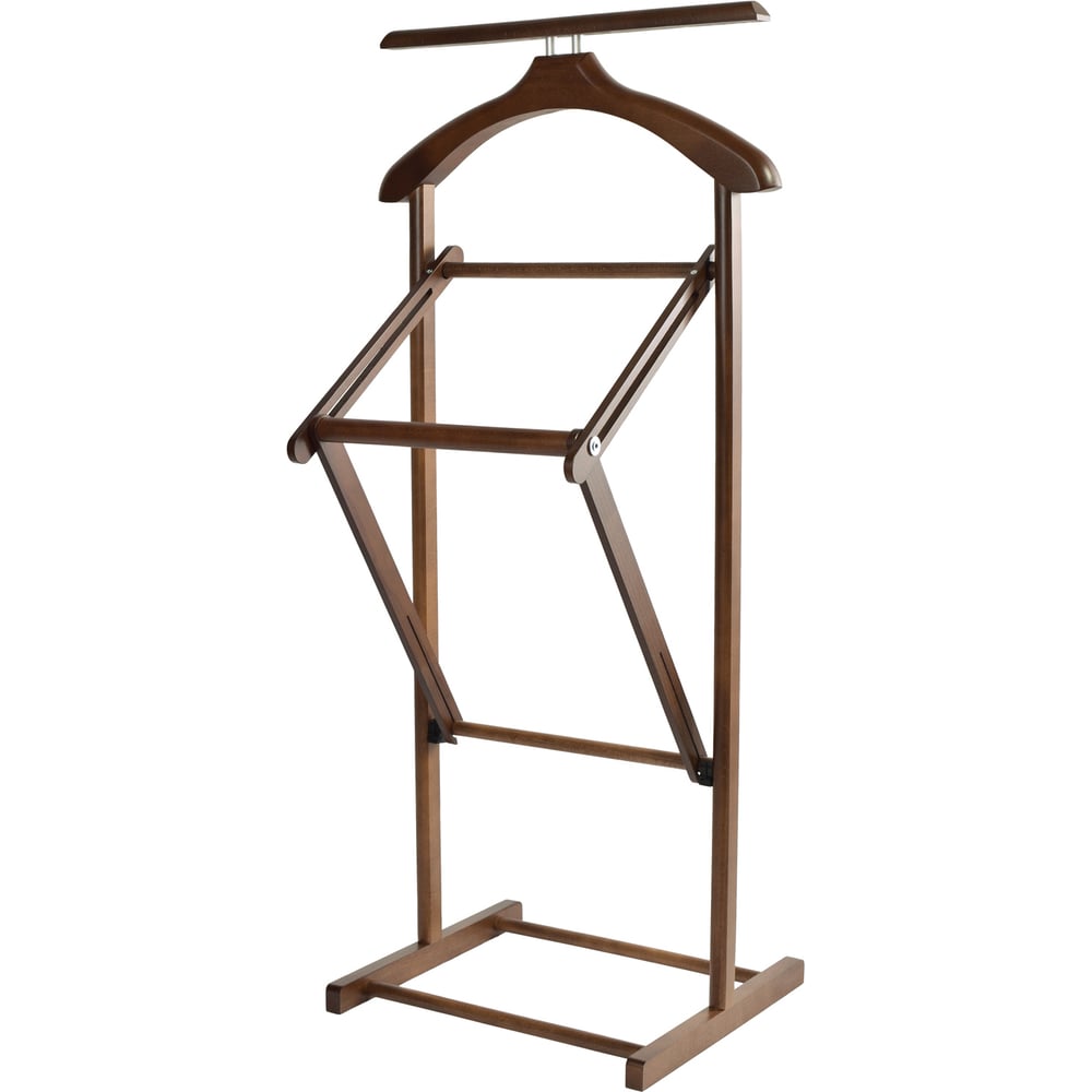 Изображение товара Вешалка костюмная складная Мебелик В 21Н средне-коричневая