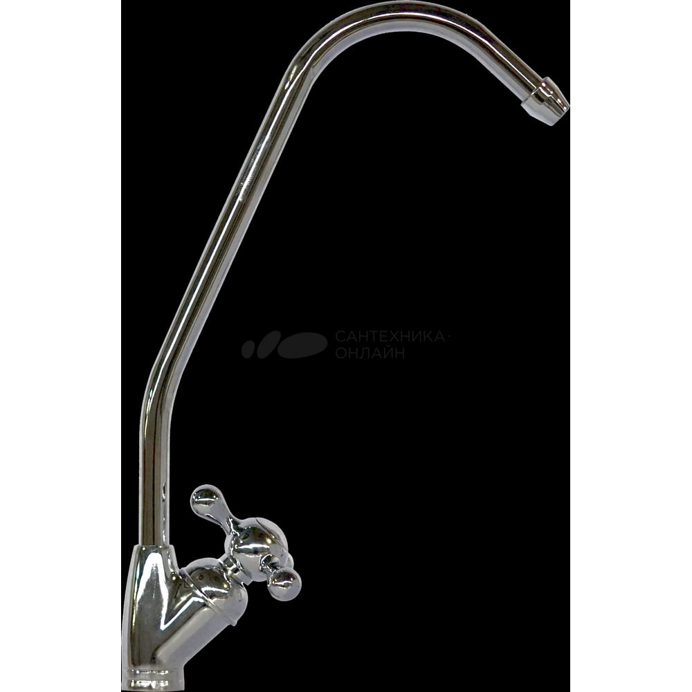 Изображение товара Кран для чистой воды AQUA PRO № 2 хром ВИ432 однорычажный вращающийся