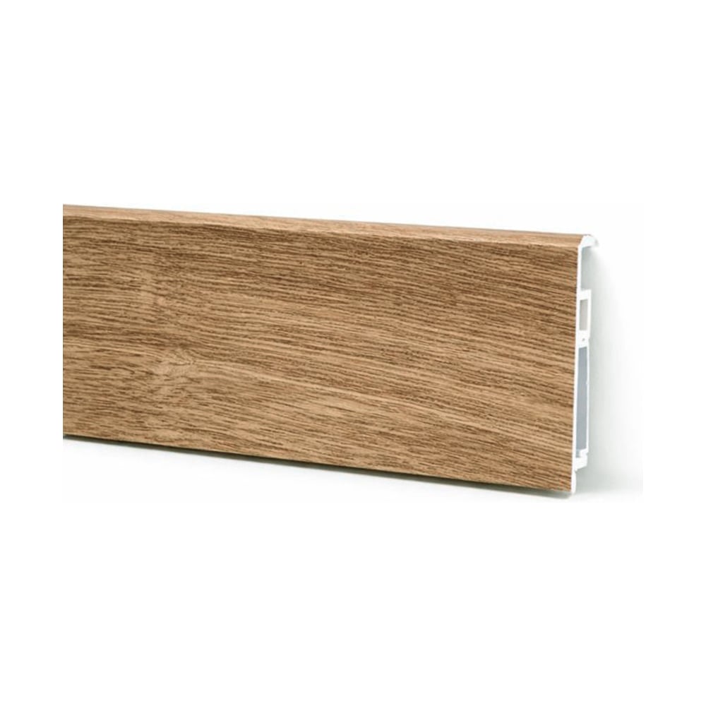 Изображение товара Плинтус Bonkeel Stick W 31 влагостойкий скрытый монтаж 2000х70х13 мм коричневый