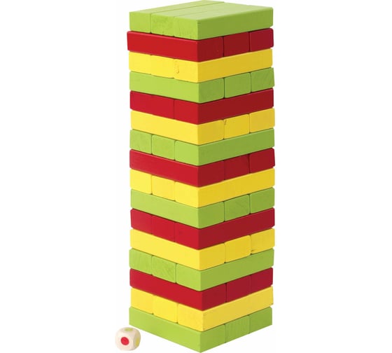 Изображение товара Настольная игра ЗОЛОТАЯ СКАЗКА ЦВЕТНАЯ БАШНЯ 662295