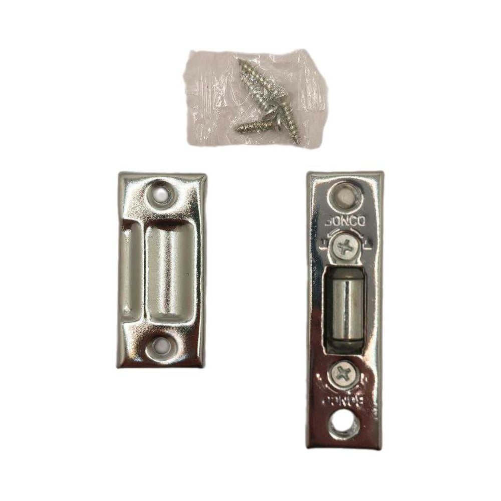 Изображение товара Защелка роликовая без ручек Крепстор хром 2 шт комплект для фасадов