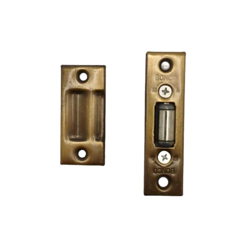 Изображение товара Защелка роликовая без ручек Крепстор бронза комплект 2 шт мебельная