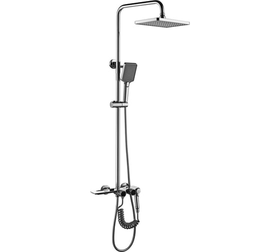 Изображение товара Душевая система ViEiR водопад, латунь, хром, верхний душ каскад и ручная лейка V323562