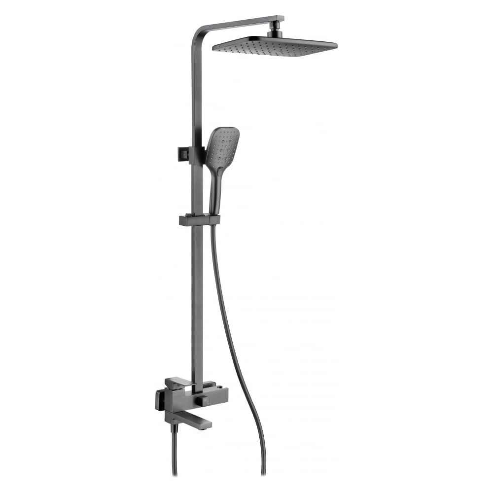 Изображение товара Душевая система ViEiR графит современный дизайн для душевой зоны