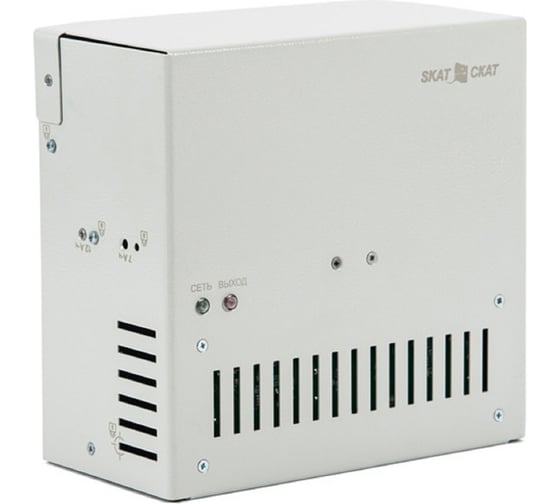 Изображение товара Источник питания SKAT 12-4.0 TOP СКАТ ИБП-12/4-12-TOP 12В, 4А, корпус для потолков 288