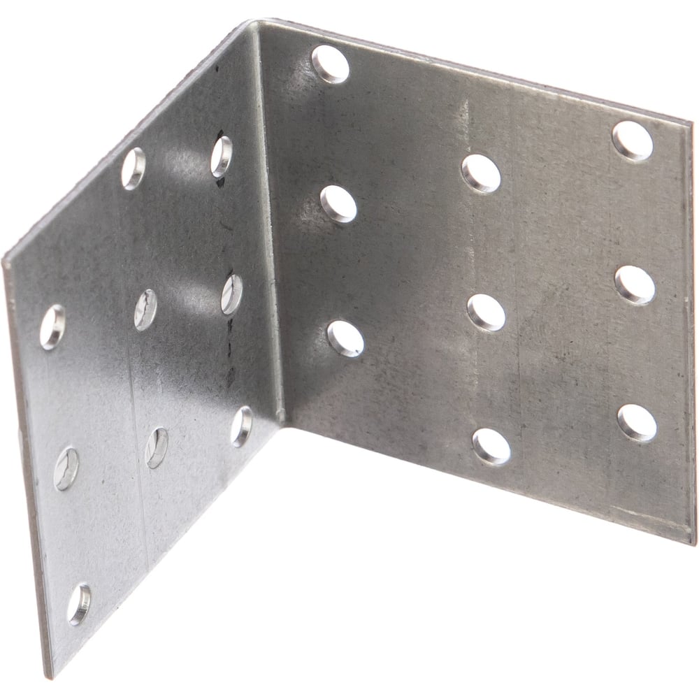 Изображение товара Крепежный уголок ЦММ равносторонний KUR 60x60x60 50 шт металл со стабильно качественным покрытием
