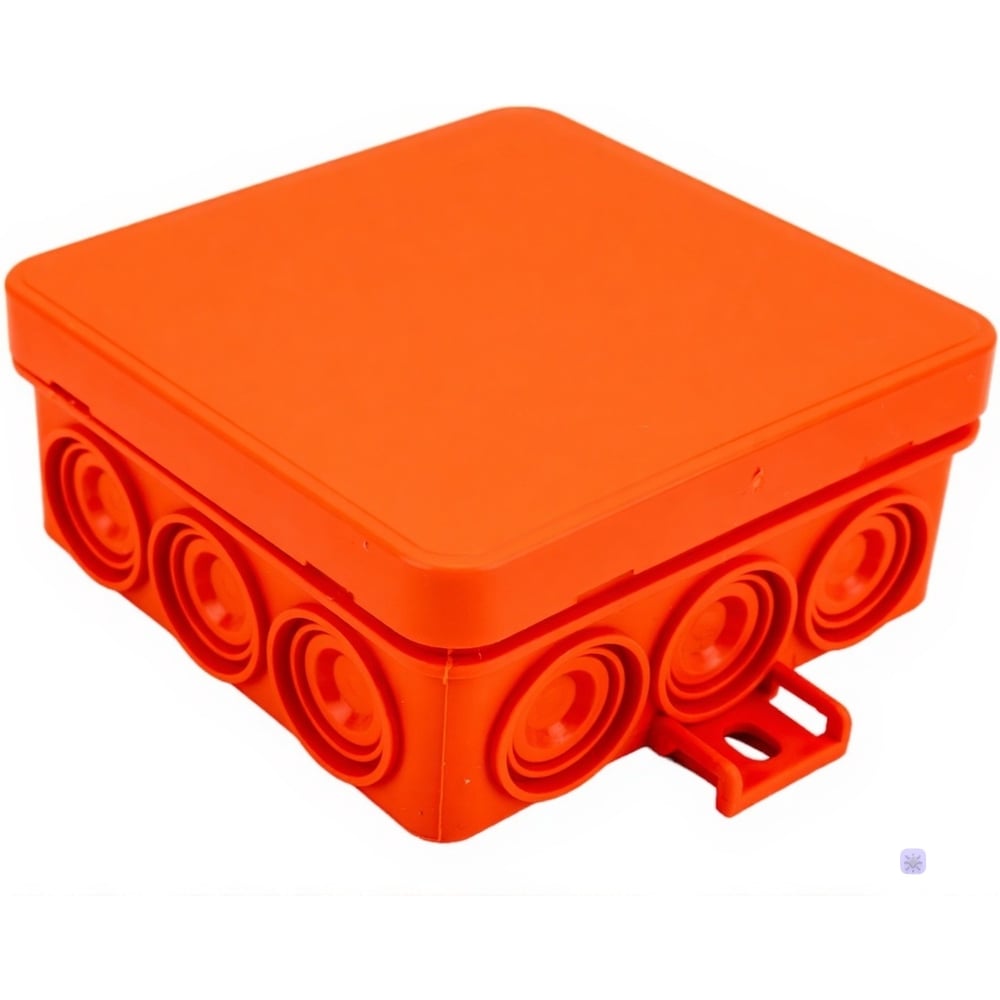 Изображение товара Gigant Коробка огнестойкая E110 85x85x38 мм IP55 6P оранжевая