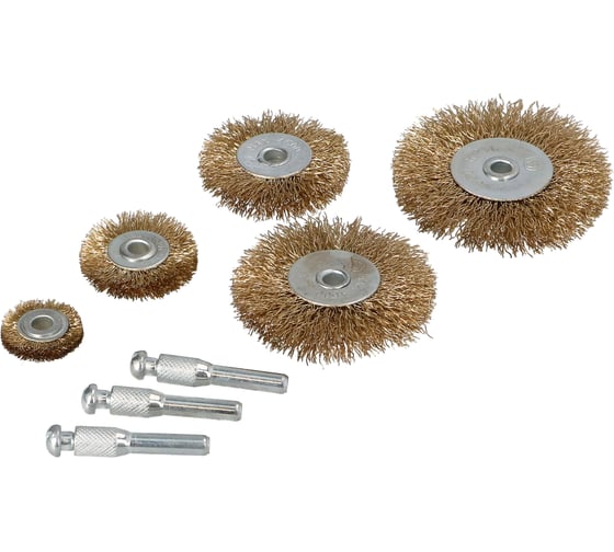Изображение товара Набор дисковых щеток для дрели BRENAR FASTER TOOLS 5377/ B201-02