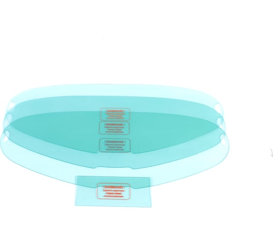 Изображение товара Комплект защитных стекол для маски WH 400E, 4 шт (3-343x140 мм, 1-104x47 мм) блистер PATRIOT 880101902