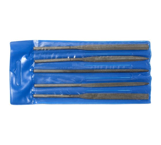 Изображение товара Набор надфилей ИПК 160 №00 (круглый, полукруглый, пллоский, квадратный, трехгранный) setnadfil5160№00