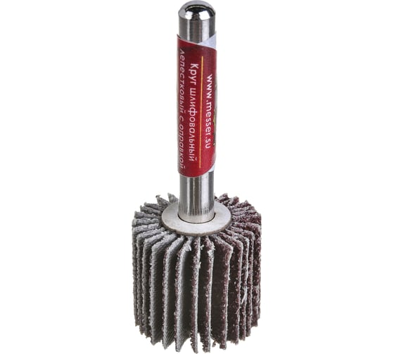 Изображение товара Круг лепестковый на шпильке 22x20x6 мм №40 MESSER 20-22-040