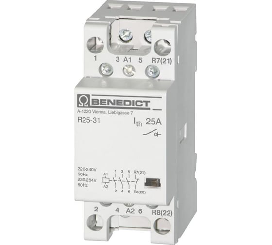 Изображение товара Модульный контактор Benedict R25-31 230 PN38948