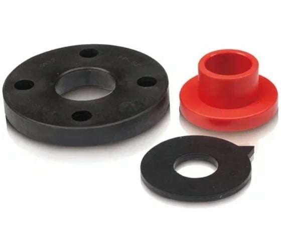 Изображение товара Фланец в комплекте с втулкой и прокладкой Blue Ocean "Fire Secure" - 32мм, противопожарный полипропилен Fire-S-B1 PPRF/FL/C(R)-32