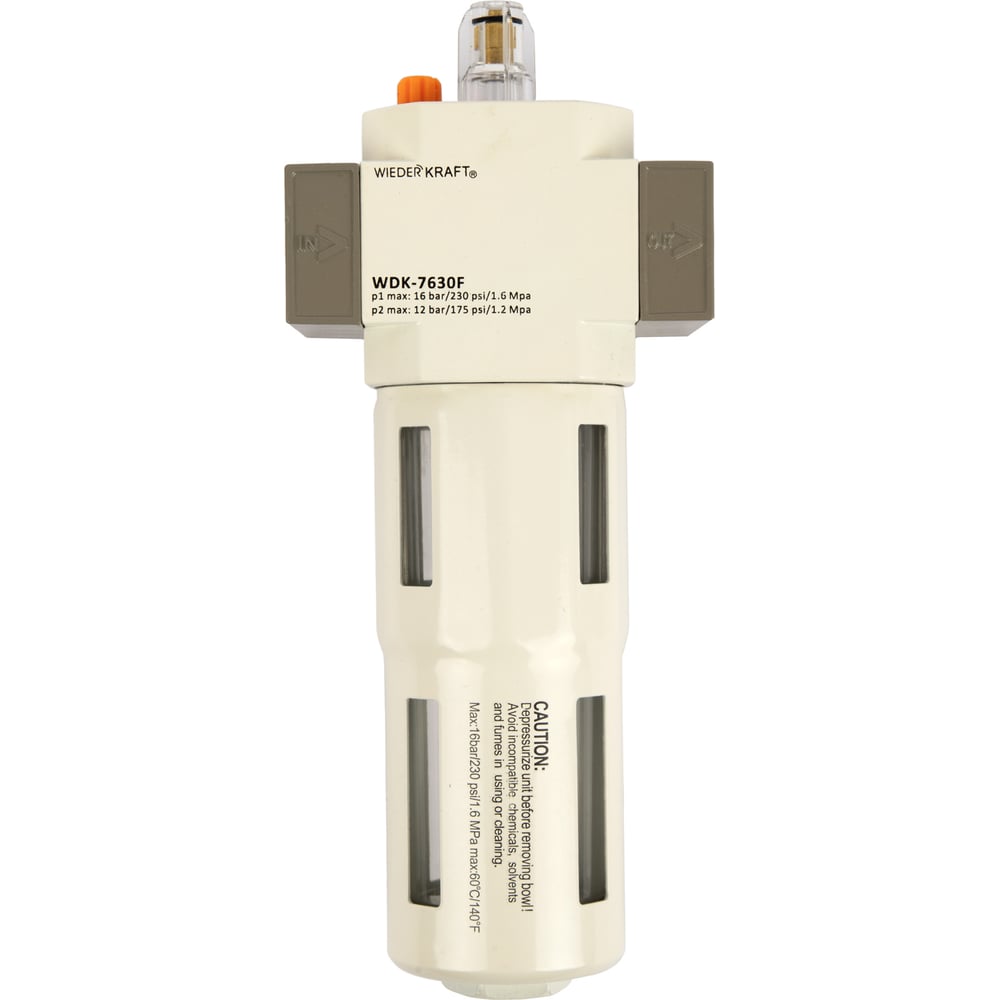 Изображение товара Лубрикатор WIEDERKRAFT 3/8 с регулируемой подачей масла, 16 бар