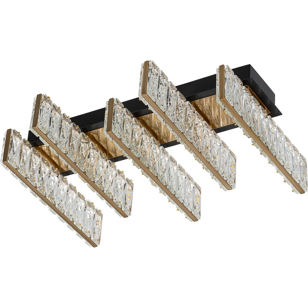 Изображение товара Люстра хрустальная Citilux PALANT LED модерн 36Вт 3200лм бронза с прозрачными плафонами