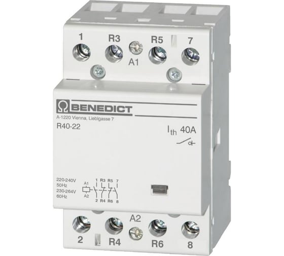 Изображение товара Модульный контактор Benedict R40-22 230 PN38955
