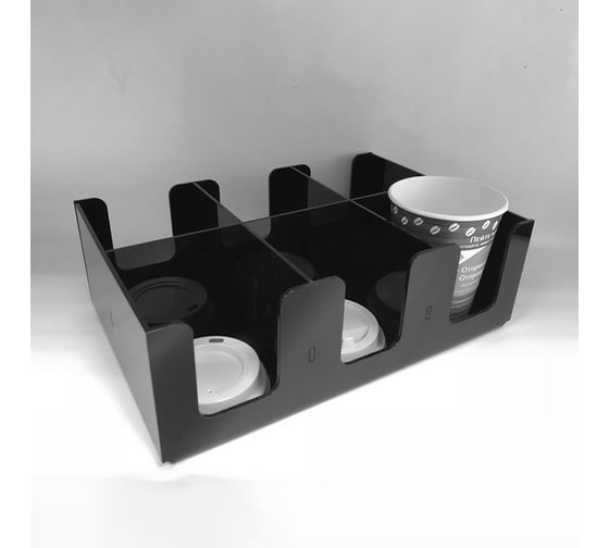 Изображение товара Диспенсер под стаканы Megaposm 6 ячеек 100x300x200 КН 14063