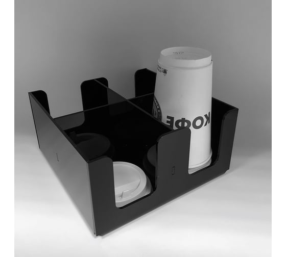 Изображение товара Диспенсер под стаканы Megaposm 4 ячейки 100x200x200 КН 14043