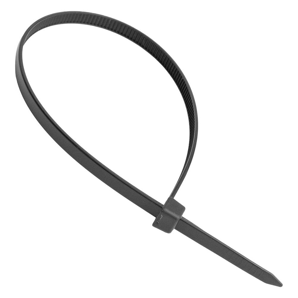 Изображение товара Нейлоновые черные стяжки 4,8х250 мм Vell 1397195 10 упаковок по 100 шт