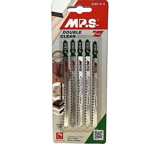 Изображение товара Полотно для лобзика по дереву MPS (T308BFP), 5 шт 3161-F-5