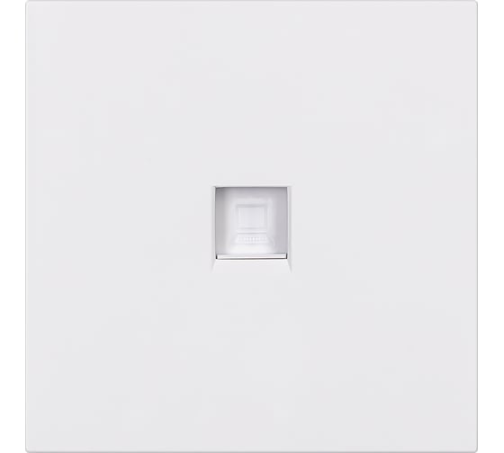 Изображение товара Розетка компьютерная SMARTBUY RJ-45 независимая 10А белая Альтаир SBE-i11w-S1-RJ