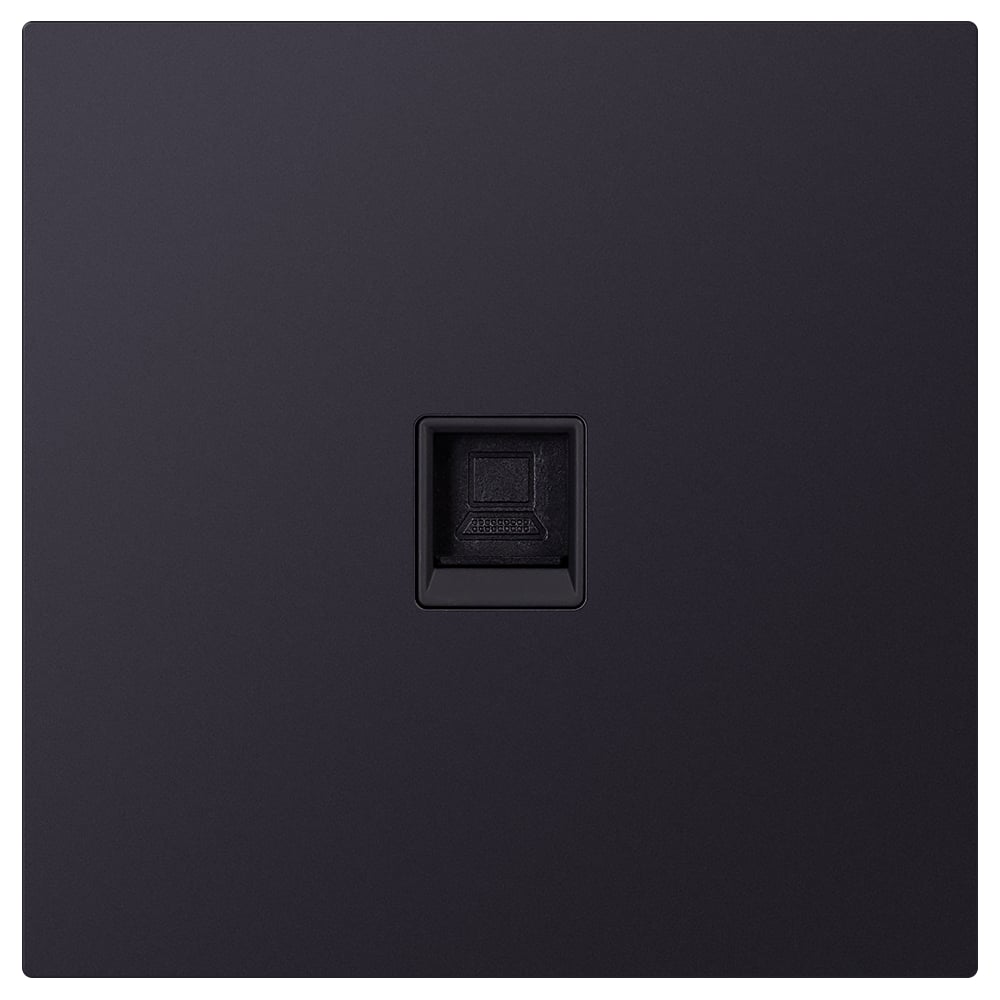 Изображение товара Компьютерная розетка RJ45 встраиваемая черная акрил SMARTBUY Альтаир SBE-i11ba-S1-RJ