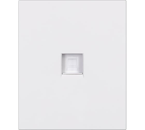 Изображение товара Розетка компьютерная SMARTBUY RJ-45 модульная 10А белая Альтаир SBE-m11w-S1-RJ