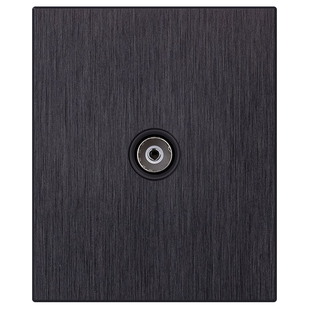 Изображение товара Розетка телевизионная SMARTBUY модульная IP20 черная