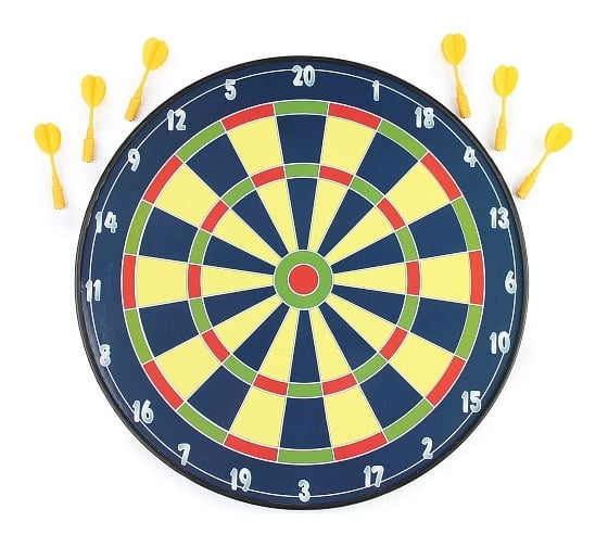 Изображение товара Набор для игры в дартс Larsen DG5615C, магнитный, диаметр 38 см 4690222040289