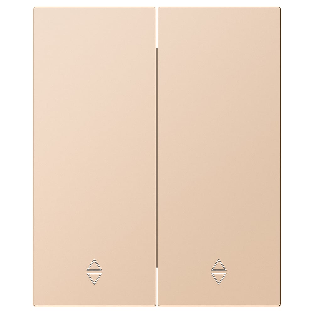 Изображение товара Выключатель проходной 2-клавишный SMARTBUY IP20 шампань модульный